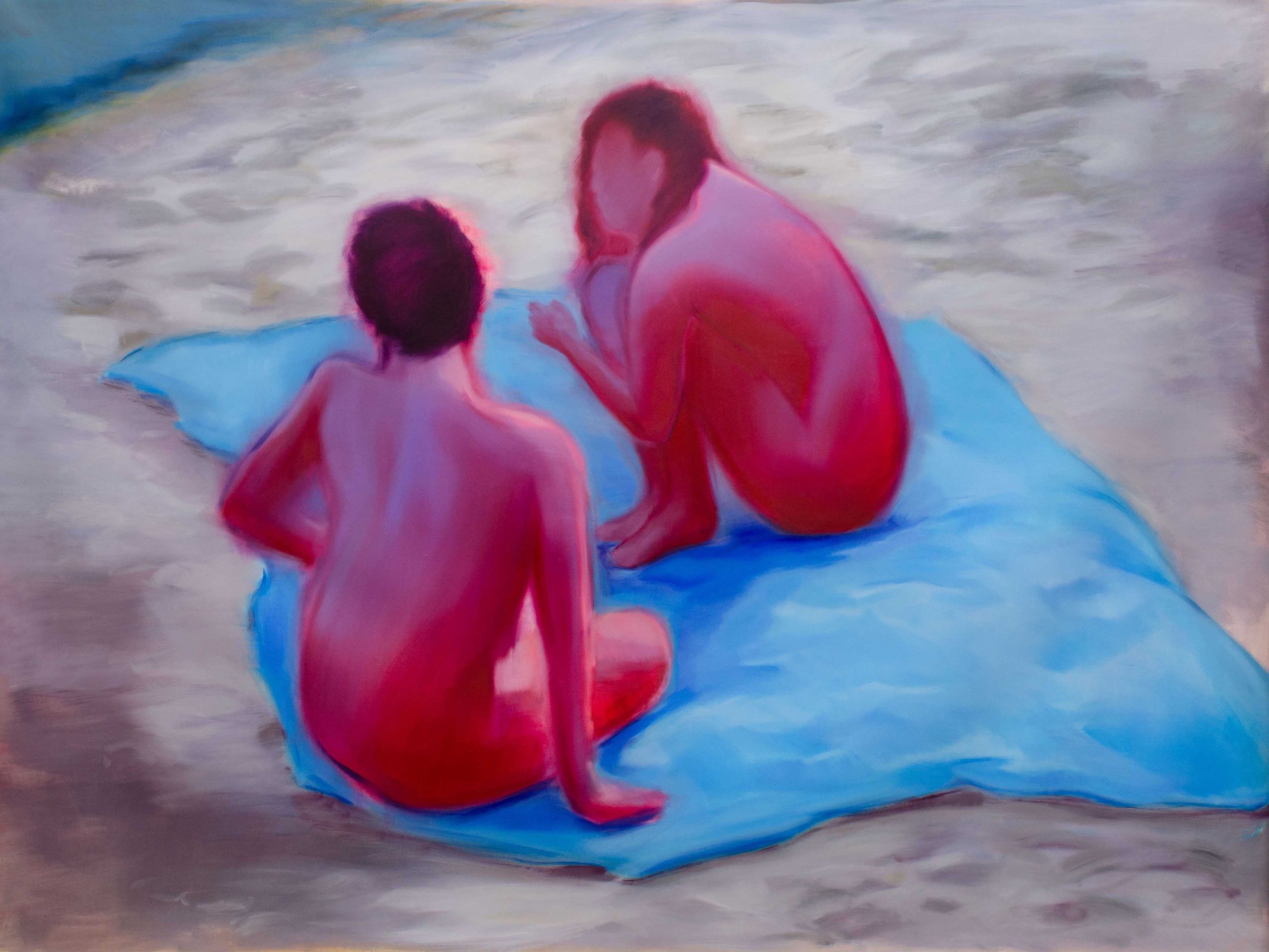 landlocked, 150x200cm, oil on canvas, 2024 web