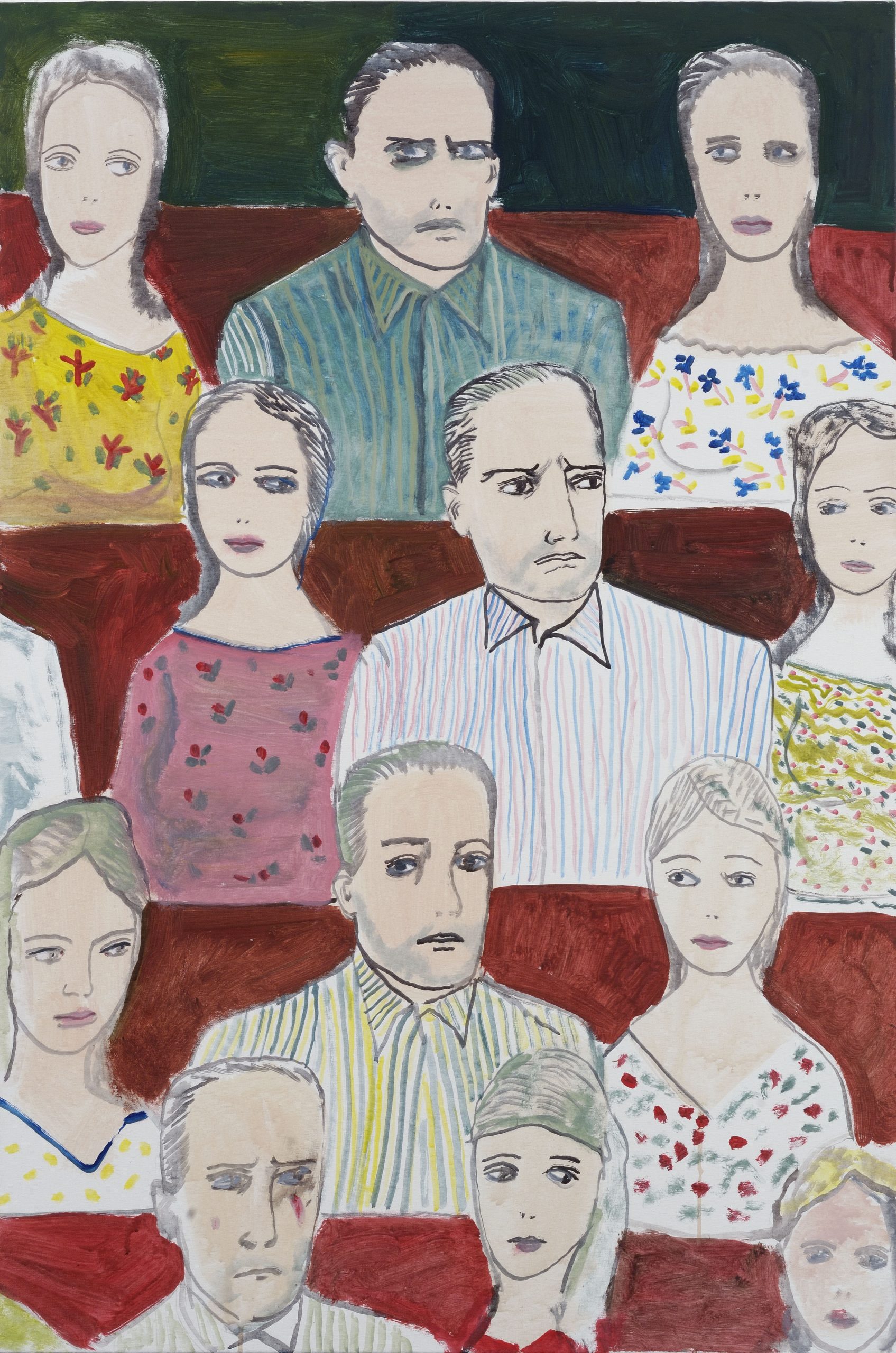 Viewers_12RED_2008_AcrylicOnCanvas_120x80cm