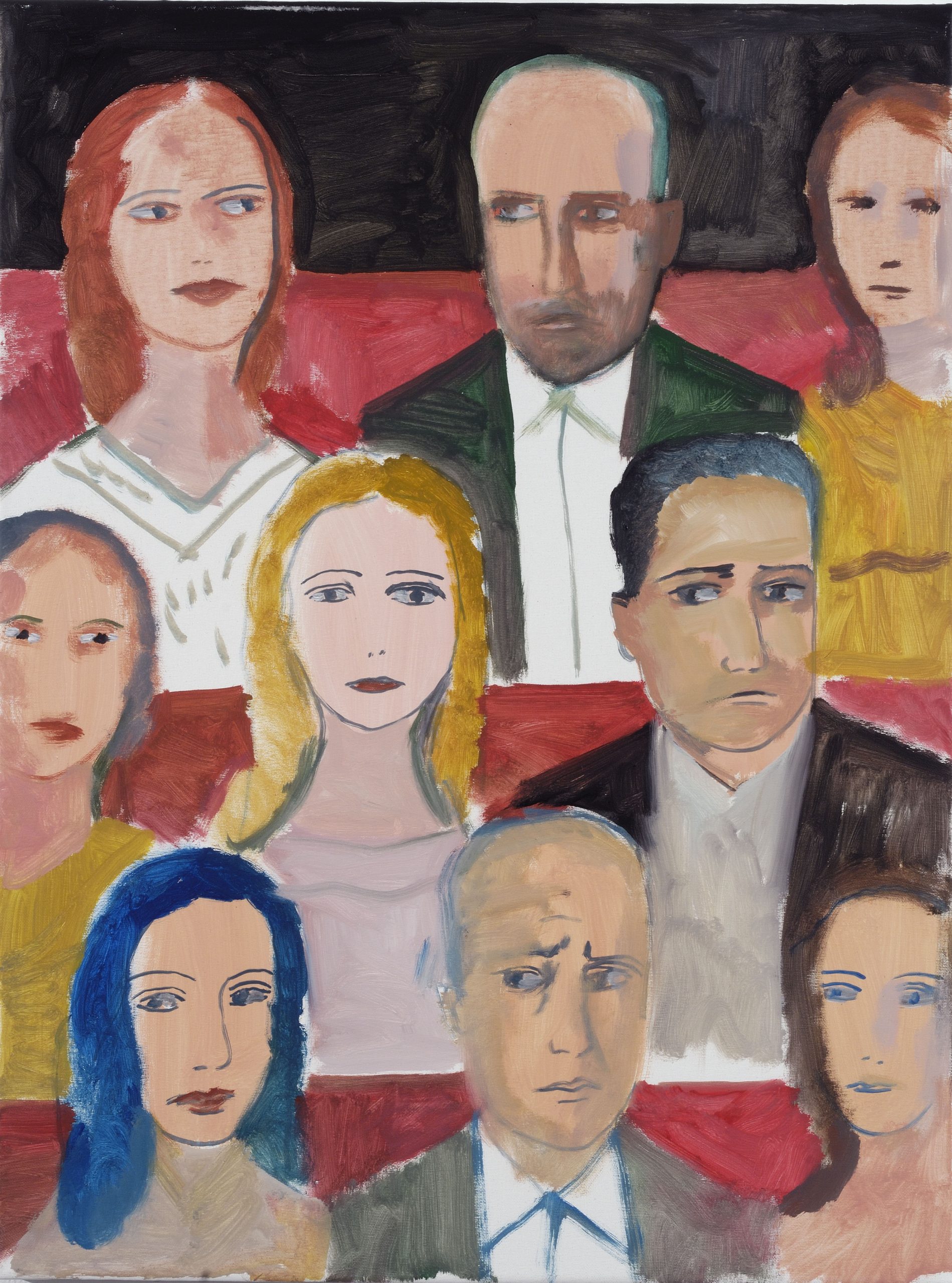 Viewers_9RED_2008_AcrylicOnCanvas_80x60cm