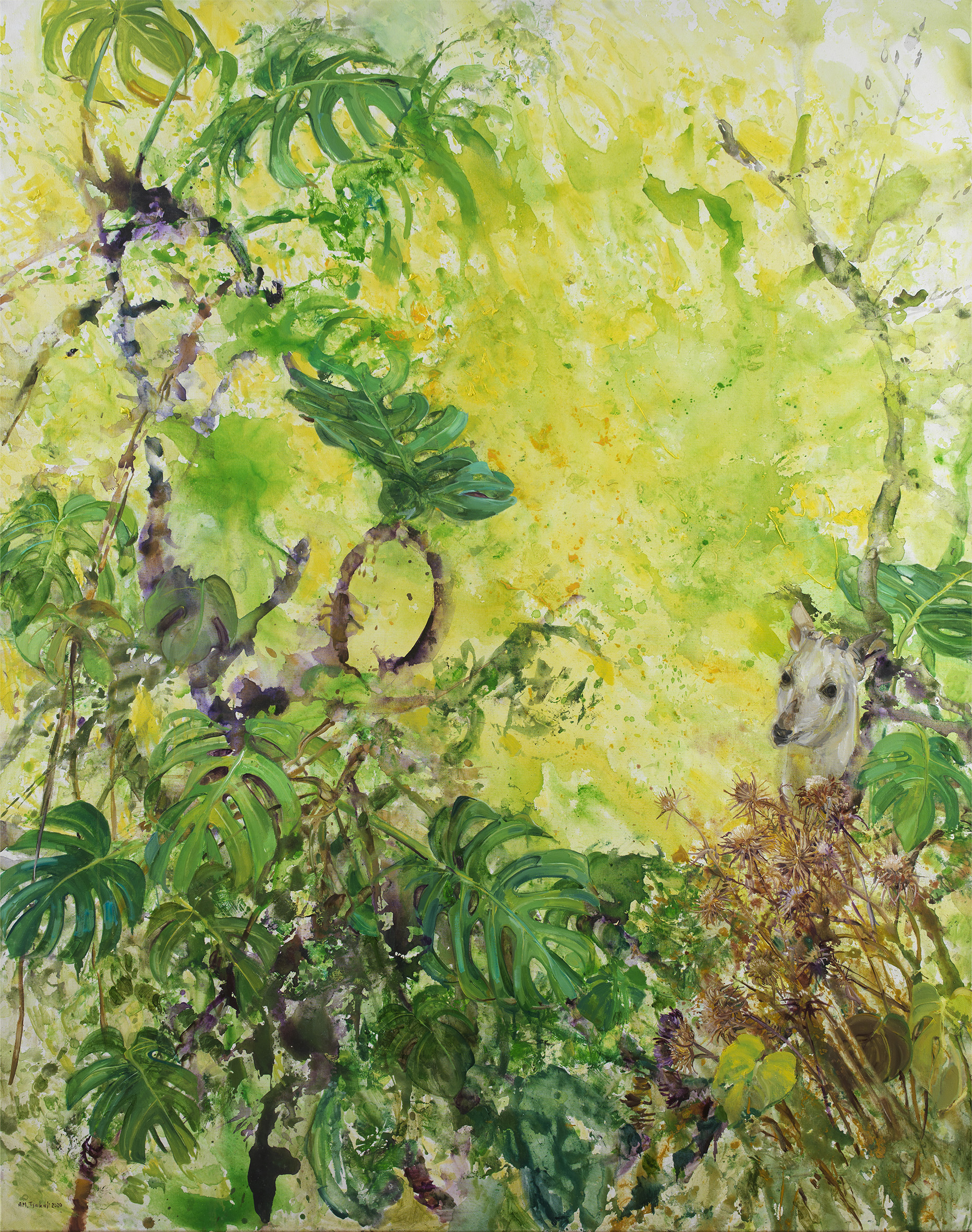 AMT22A#12_Summer_2019_2020_oil and tempera on canvas_200x160cm